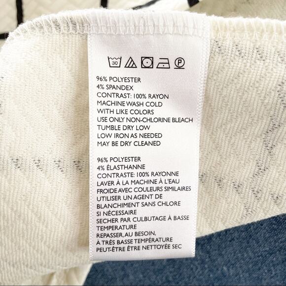 UO cooperative white black grid sleeveless blouse - Picture 3 of 4